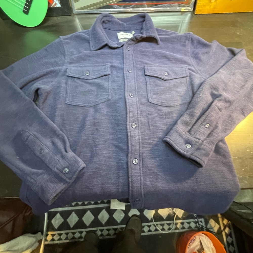 Goodfellow & Co Navy Knit Crew Sweater